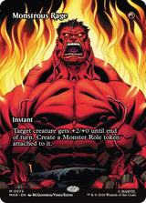 Monstrous Rage (Borderless) - Magic: The Gathering
