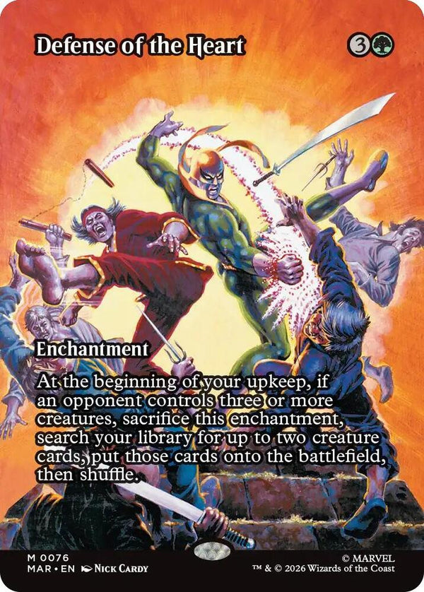 Defense of the Heart (Borderless) - Magic: The Gathering