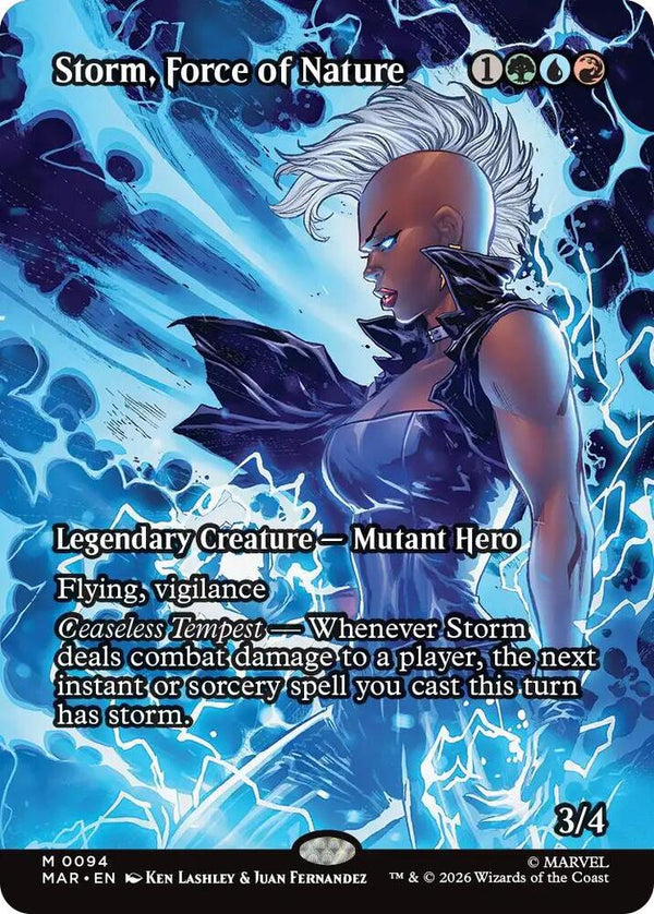 Storm, Force of Nature (Borderless) - Magic: The Gathering