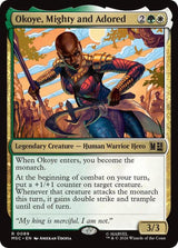Okoye, Mighty and Adored (Surge Foil) - Magic: The Gathering