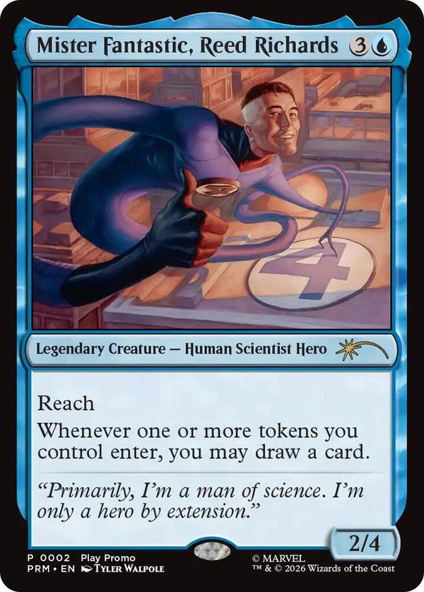 Mister Fantastic, Reed Richards - Magic: The Gathering