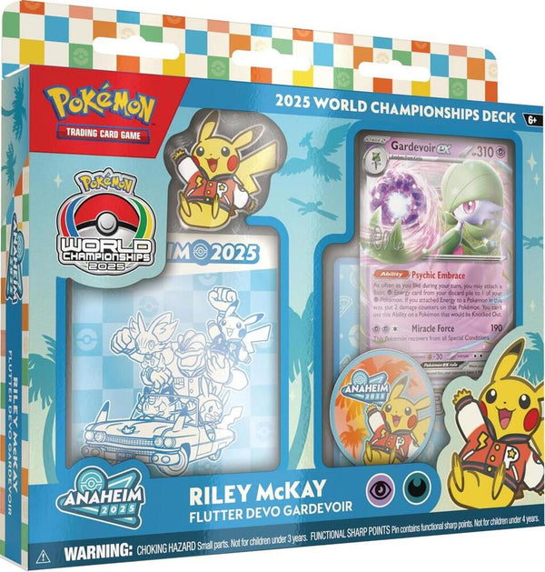 2025 World Championship Deck: Riley McKay (Flutter Devo Gardevoir) - Pokémon