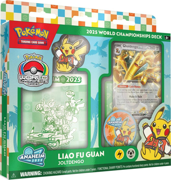 2025 World Championship Deck: Liao Fu Guan (Joltdengo) - Pokémon