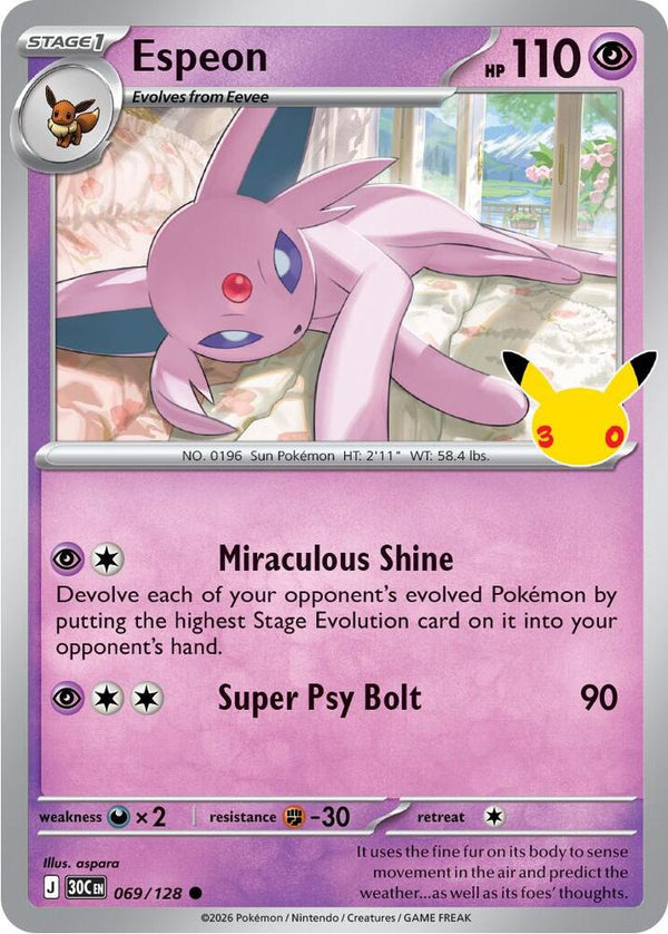 Espeon (30C 069/128) - Pokémon