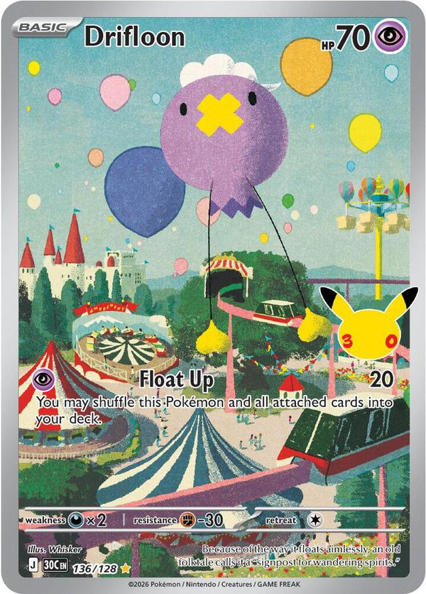 Drifloon - 136/128 (30C 136/128) - Pokémon