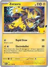 Zeraora (30C 057/128) - Pokémon
