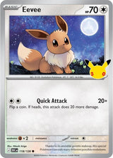 Eevee - 118/128 (30C 118/128) - Pokémon