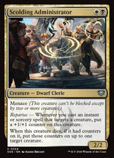 Scolding Administrator - Magic: The Gathering