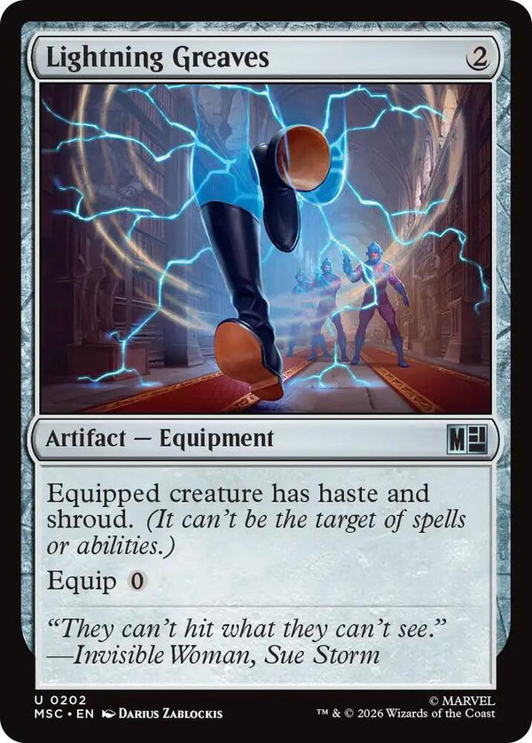 Lightning Greaves (Surge Foil) - Magic: The Gathering