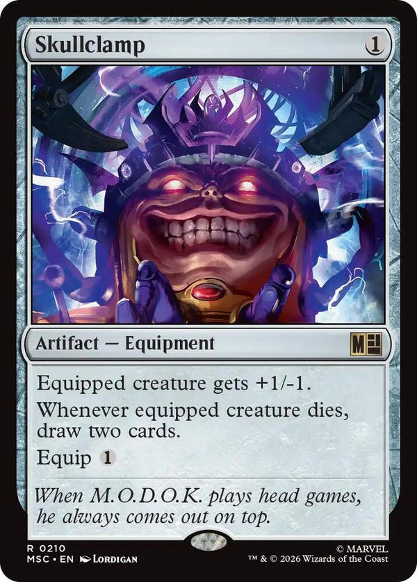 Skullclamp (Surge Foil) - Magic: The Gathering