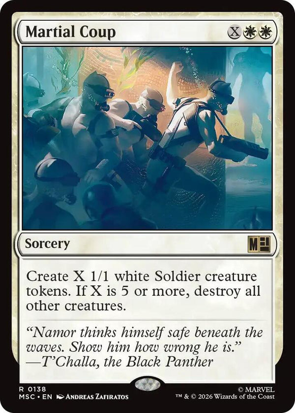 Martial Coup (Surge Foil) - Magic: The Gathering