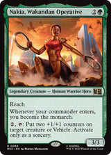 Nakia, Wakandan Operative (Surge Foil) - Magic: The Gathering