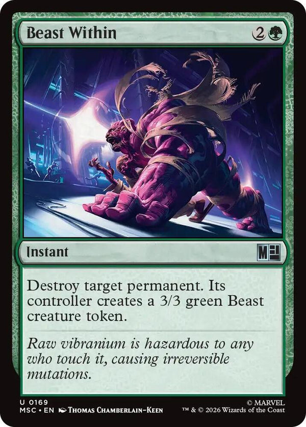 Beast Within (Surge Foil) - Magic: The Gathering