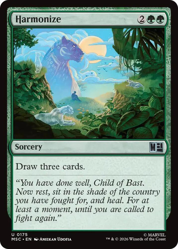 Harmonize (Surge Foil) - Magic: The Gathering