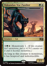 Wakandan War Panther - Fleecemane Lion (Surge Foil) - Magic: The Gathering
