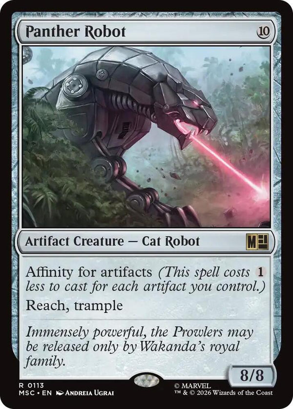 Panther Robot (Surge Foil) - Magic: The Gathering