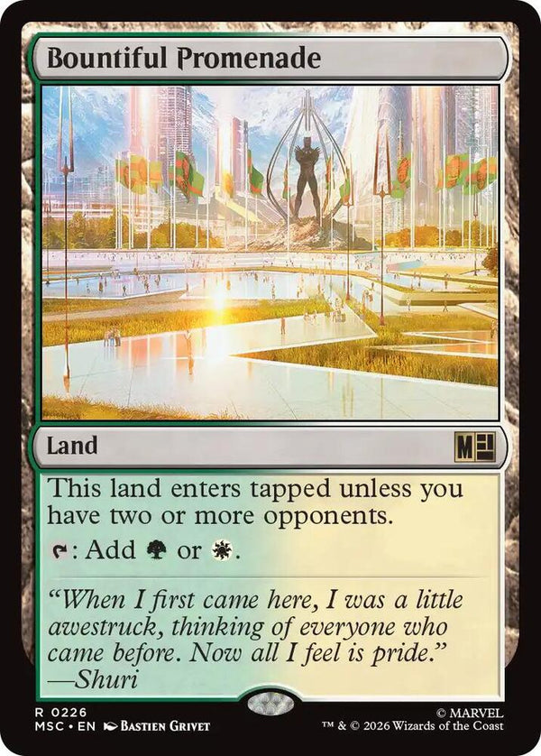 Bountiful Promenade (Surge Foil) - Magic: The Gathering