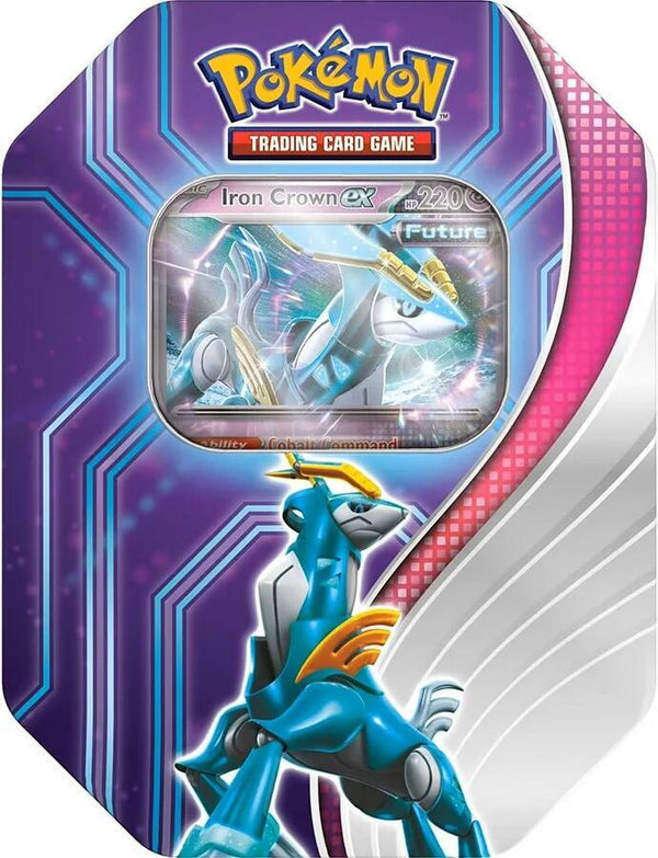 Paradox Destinies Tin [Iron Crown ex] (International Version) - Pokémon