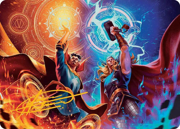 We Say Thee Nay! Art Card (Gold-Stamped Signature) - Magic: The Gathering