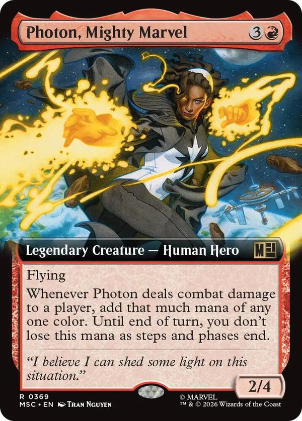 Photon, Mighty Marvel (Extended Art) - Magic: The Gathering