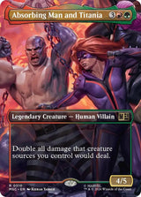 Absorbing Man and Titania (Borderless) - Magic: The Gathering