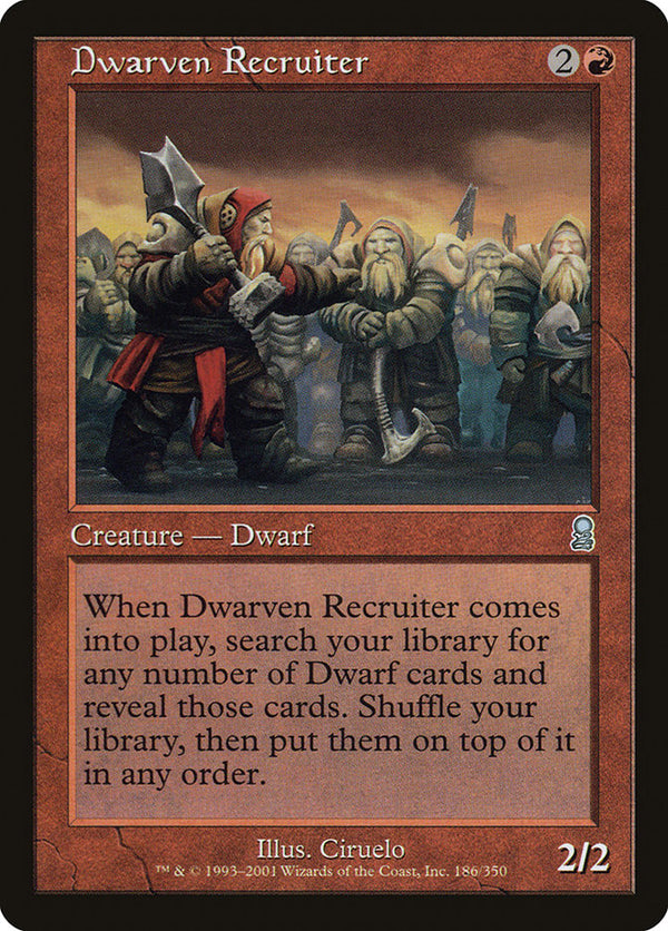 Dwarven Recruiter - Magic: The Gathering