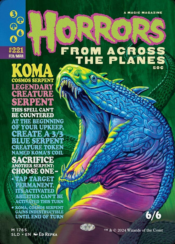 Koma, Cosmos Serpent - Magic: The Gathering