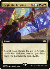 Begin the Invasion (Extended Art) - Magic: The Gathering