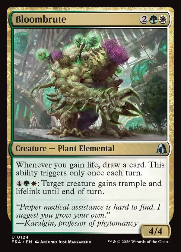 Bloombrute (FRA 124) - Magic: The Gathering