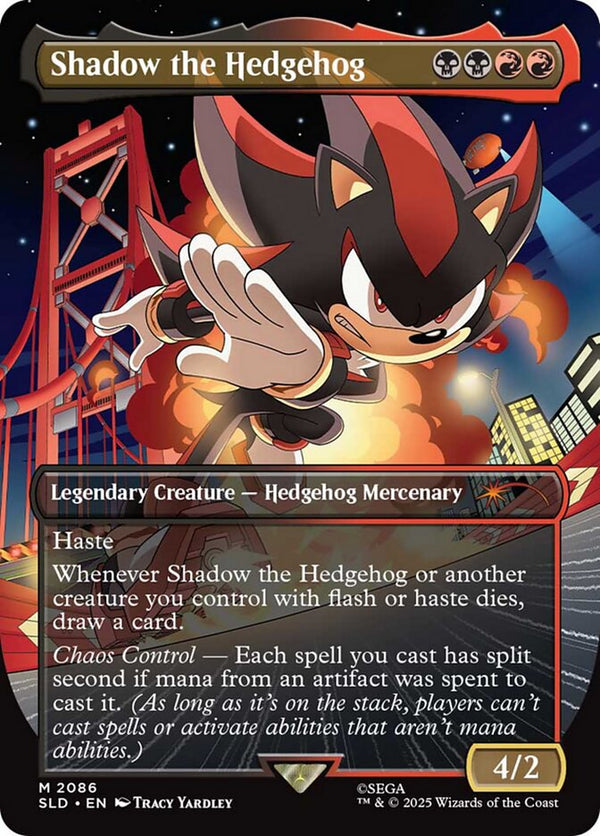 Shadow the Hedgehog - Magic: The Gathering