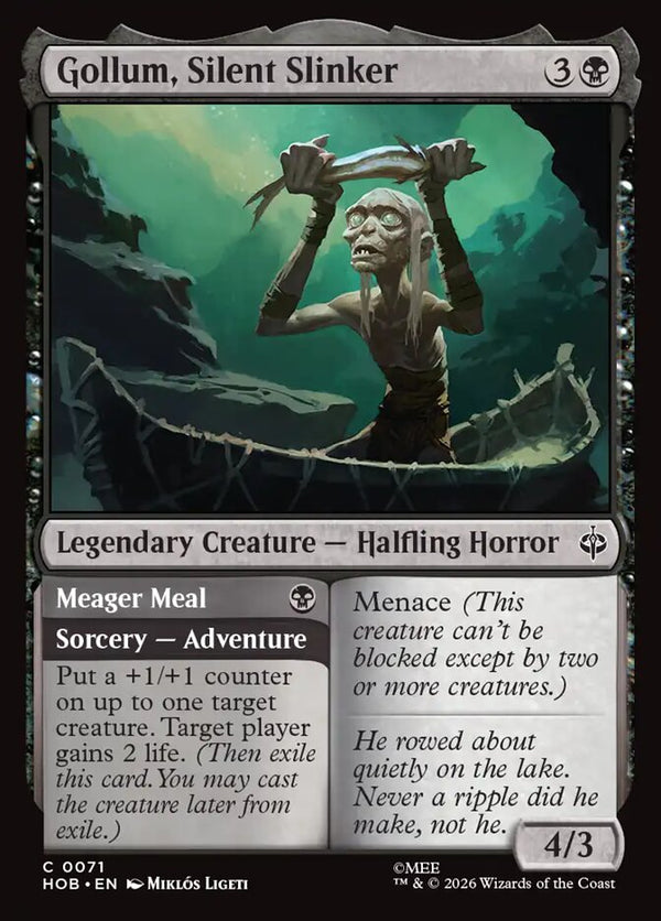 Gollum, Silent Slinker - Magic: The Gathering