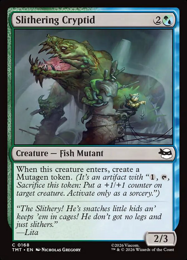 Slithering Cryptid - Magic: The Gathering