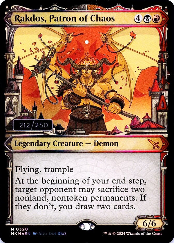 Rakdos, Patron of Chaos (Serial Numbered) - Magic: The Gathering