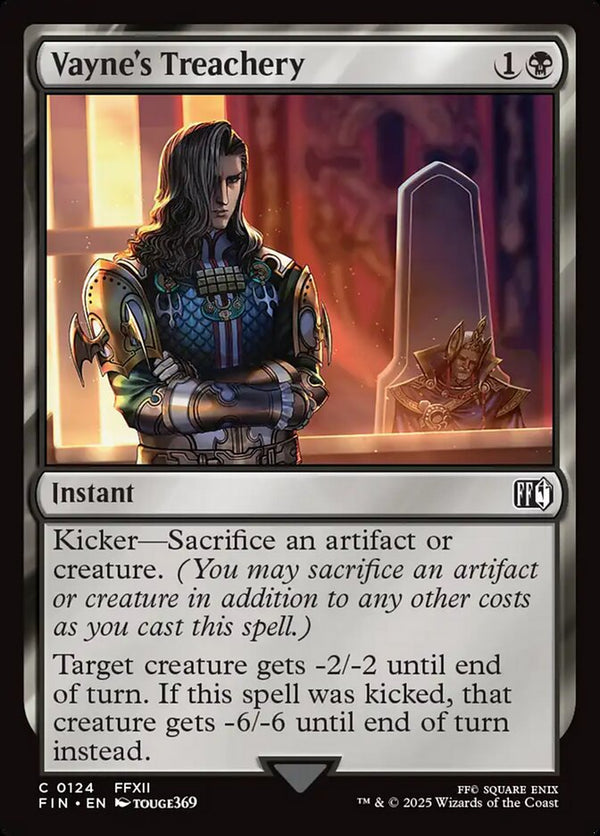 Vayne's Treachery (FIN 124) - Magic: The Gathering