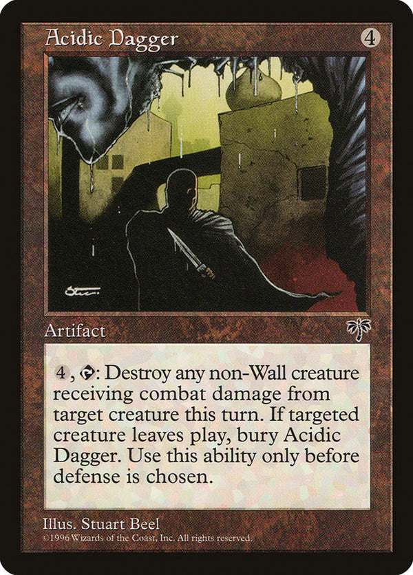 Acidic Dagger - Magic: The Gathering