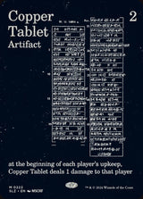 Copper Tablet (0222) - Magic: The Gathering