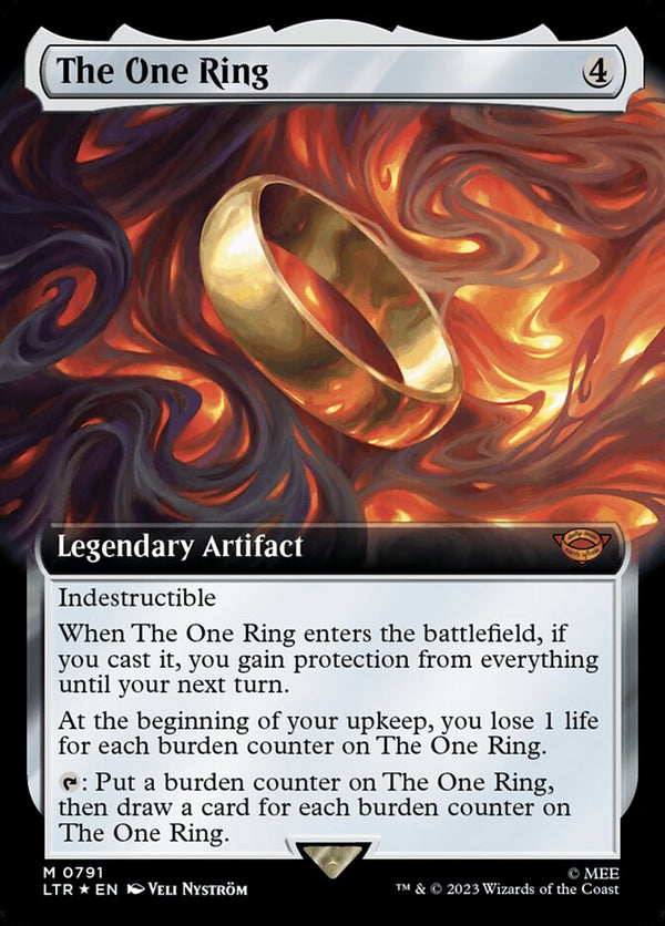 The One Ring (Extended Art) (Surge Foil) - Magic: The Gathering