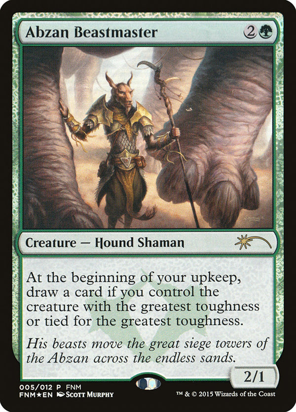 Abzan Beastmaster - Magic: The Gathering