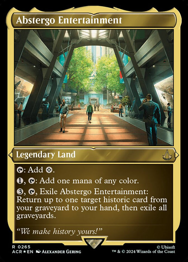 Abstergo Entertainment (Foil Etched) - Magic: The Gathering