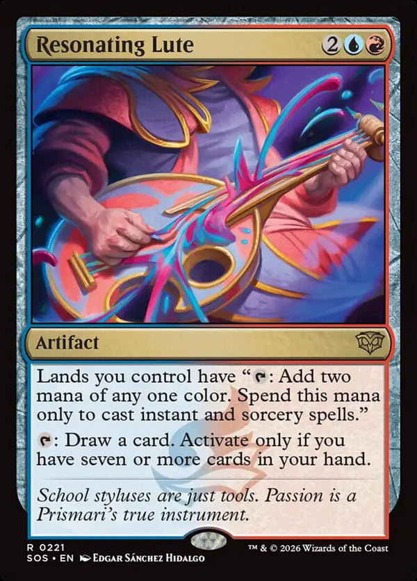 Resonating Lute - Magic: The Gathering