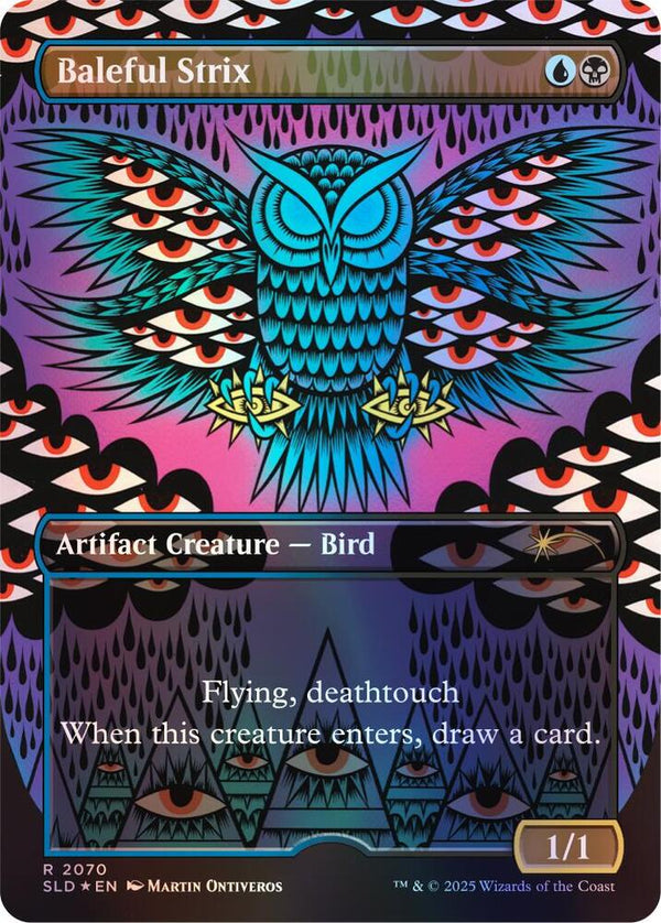 Baleful Strix (2070) (Rainbow Foil) - Magic: The Gathering