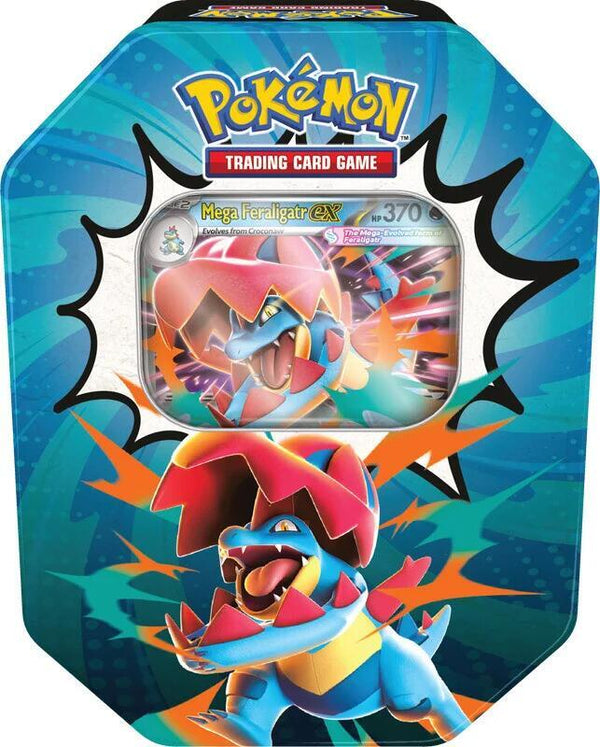 Ascended Heroes Tin [Mega Feraligatr ex] - Pokémon