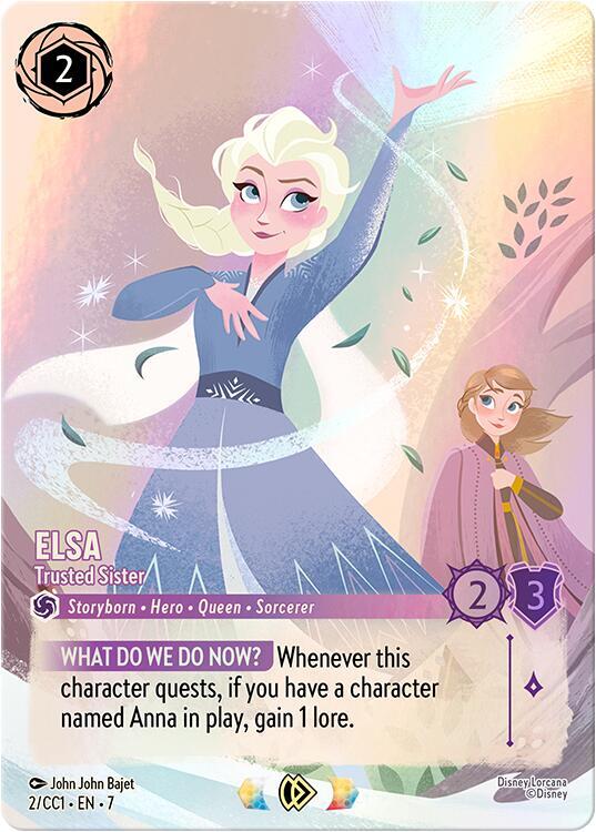 Elsa - Trusted Sister - Disney Lorcana