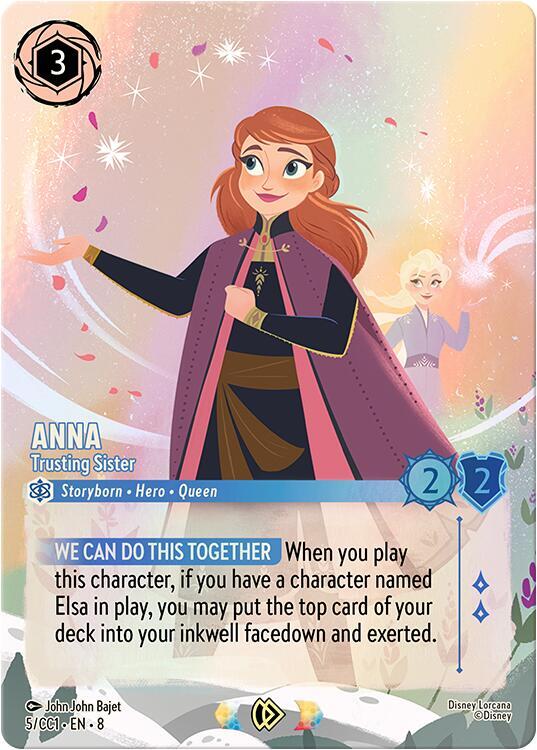 Anna - Trusting Sister - Disney Lorcana