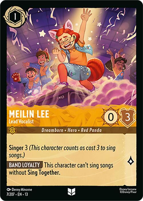 Meilin Lee - Lead Vocalist - Disney Lorcana