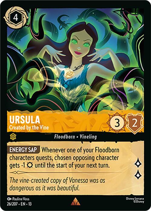 Ursula - Created by the Vine - Disney Lorcana