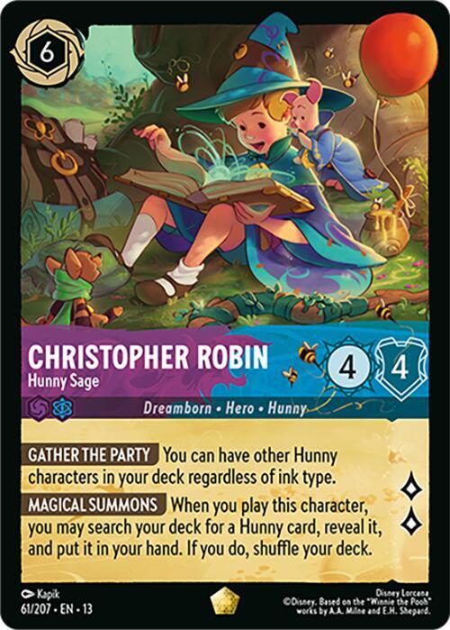 Christopher Robin - Hunny Sage - Disney Lorcana