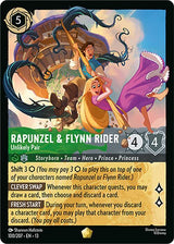 Rapunzel & Flynn Rider - Unlikely Pair - Disney Lorcana