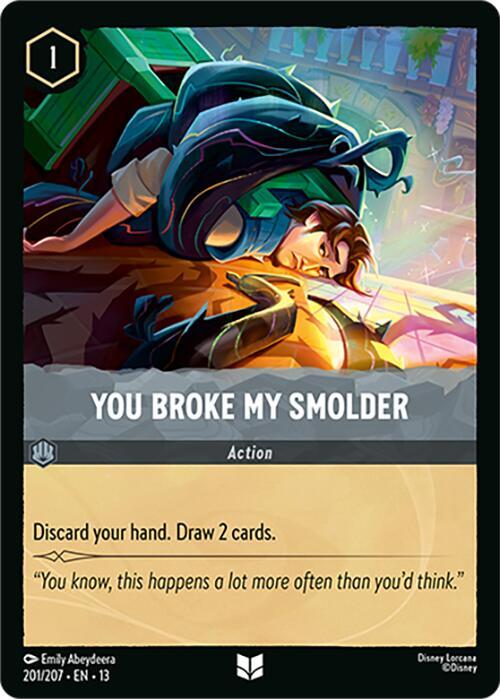 You Broke My Smolder - Disney Lorcana