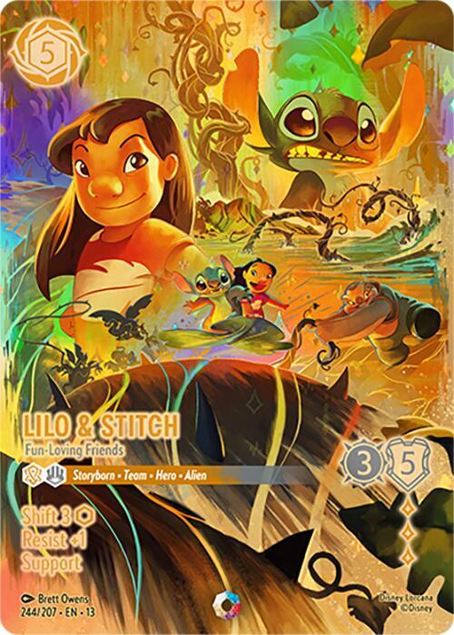 Lilo & Stitch - Fun-Loving Friends (Iconic) - Disney Lorcana